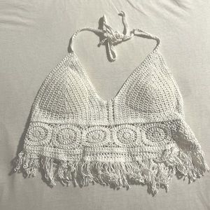 Beach wear, good for a concert, white